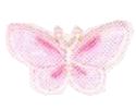 JKM Light Pink Butterfly Applique (Iron On)