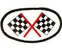 JKM Racing Flags Applique (Stick On)