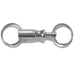 JKM Solid Brass Short Pull Apart Key Ring